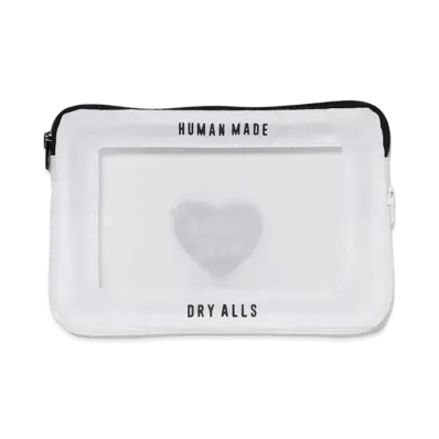 HUMAN MADE Travel Case Medium "White"