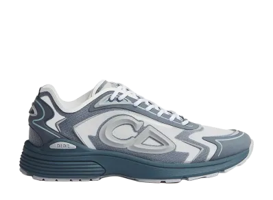 Dior B30 Countdown Tech Sneaker N3O Nylon Technical Fabric Rubber "Blue/White"