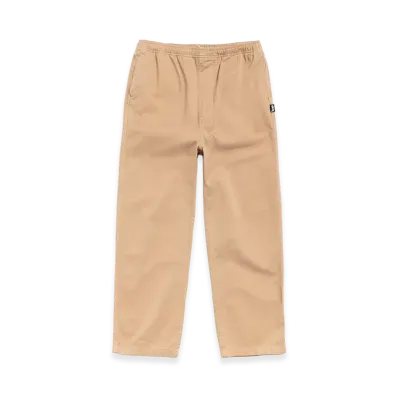 Stussy Beach Pant Cotton Twill "Khaki"
