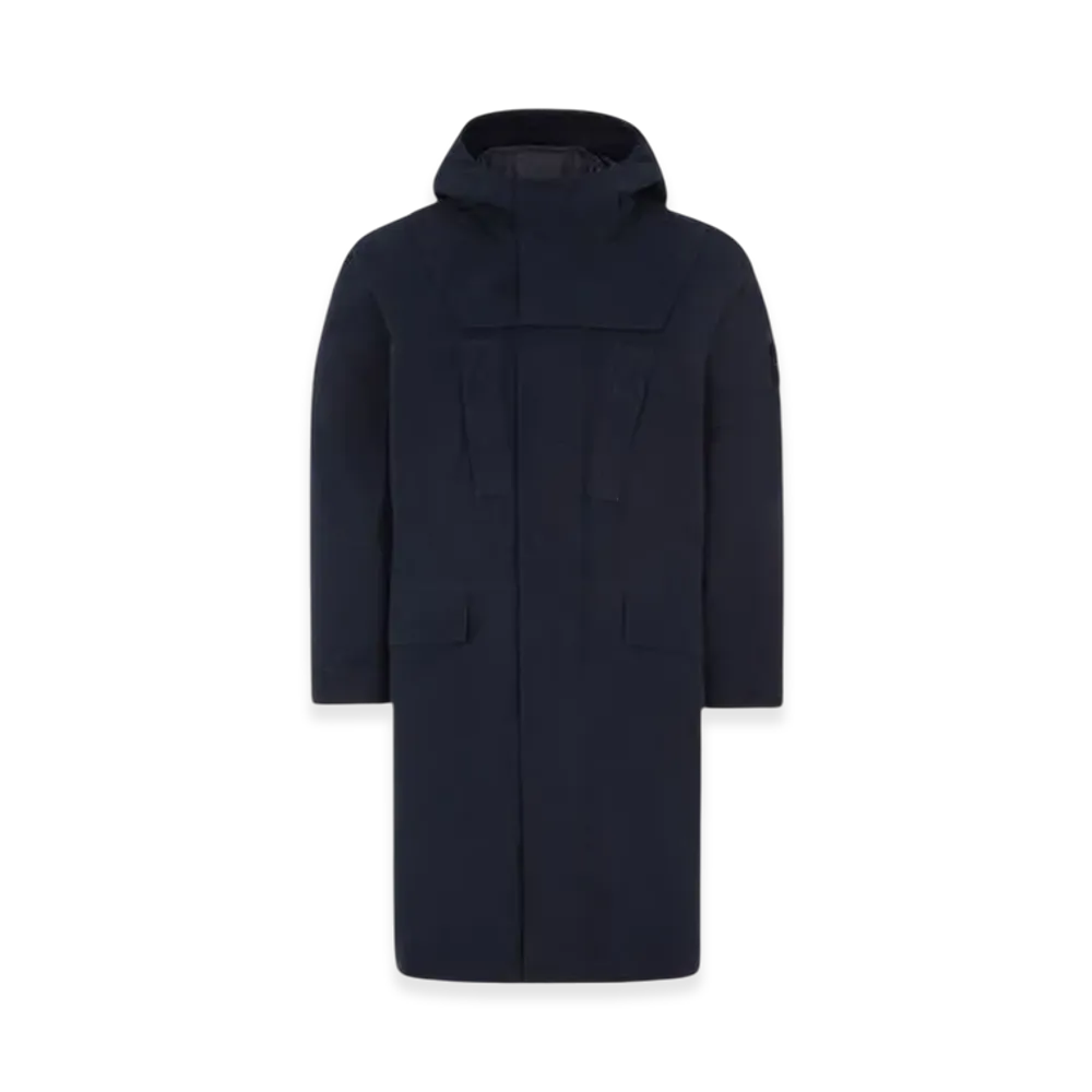 Stone Island 709F1 Ghost Piece O-Ventile Long Parka - 23FW "Navy Blue"