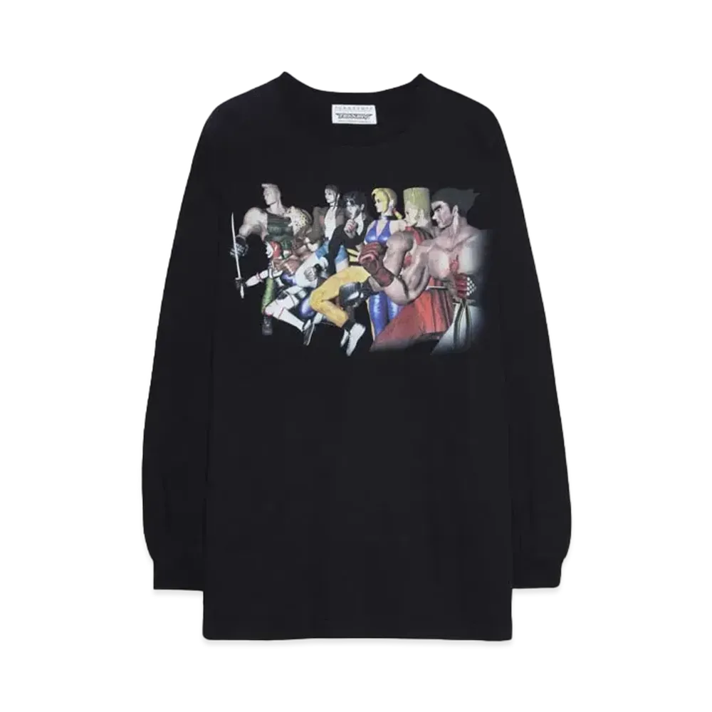 F-LAGSTUF-F "TEKKEN"LS TEE "BLACK"