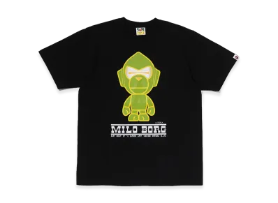 A BATHING APE Milo Borg Tee "Black"