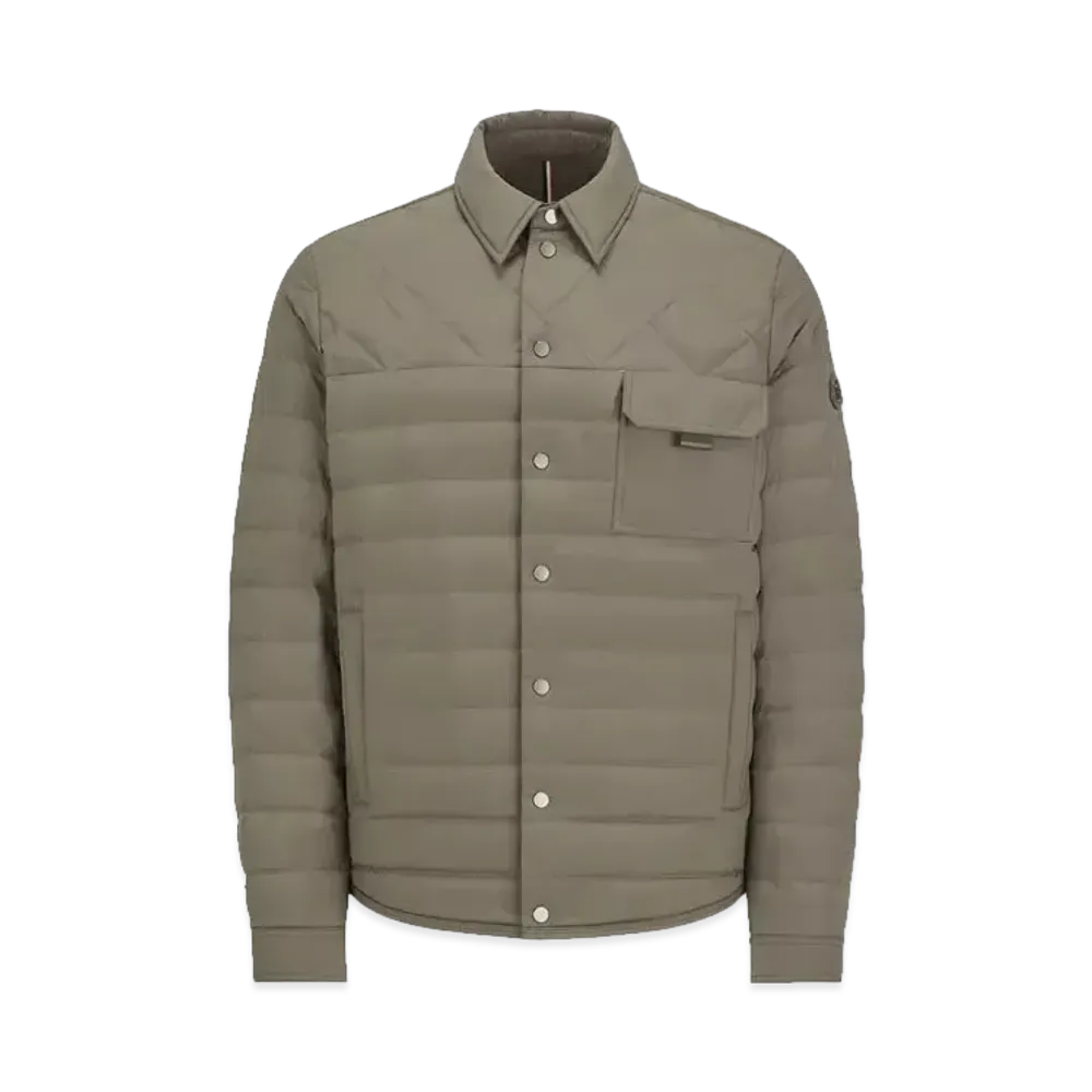 MONCLER Iseran Short Down Jacket "Dark Green"