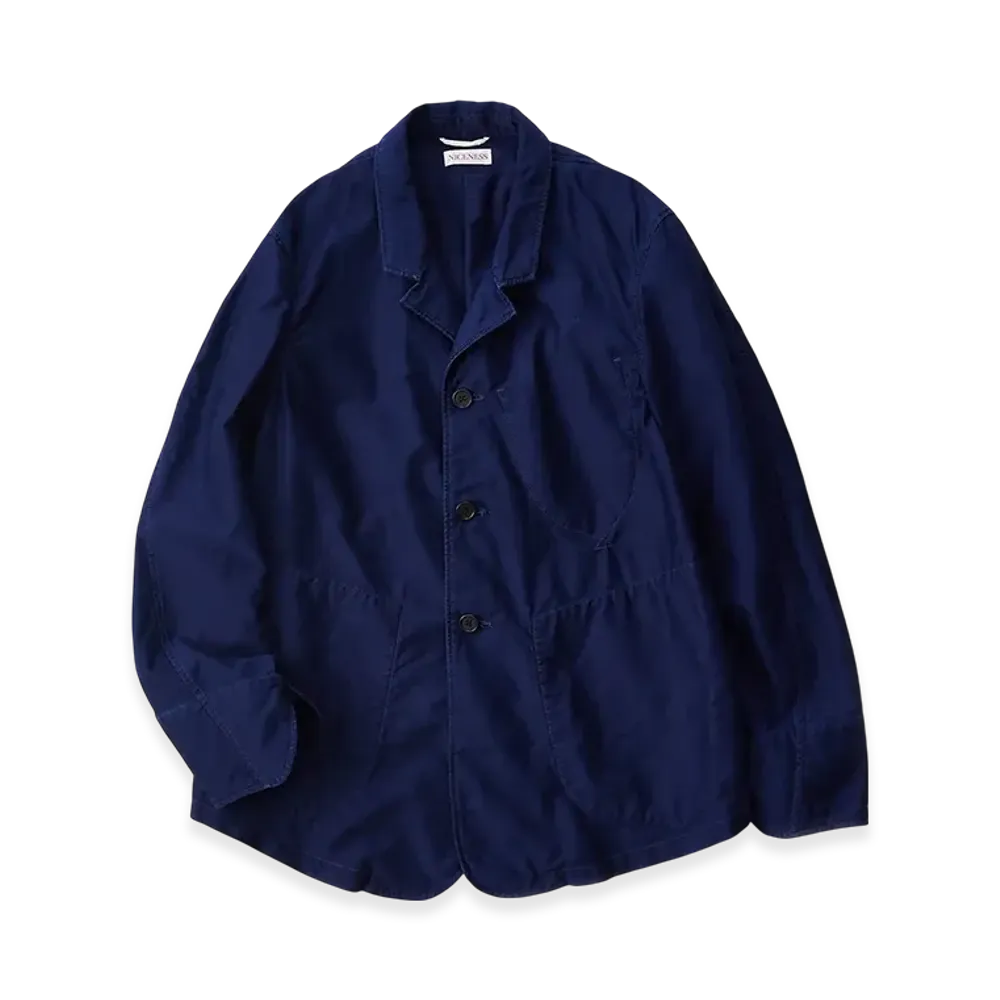 NICENESS Rollins Engineer Jacket "Deep Blue"