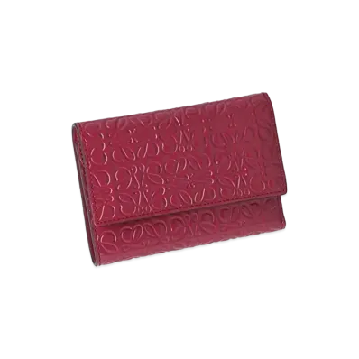LOEWE Small Vertical Wallet "Rose"