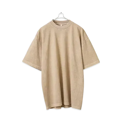Los Angeles Apparel 6.5oz Pigment Dye Short Sleeve Crew Neck T-shirt "Rose Quartz"