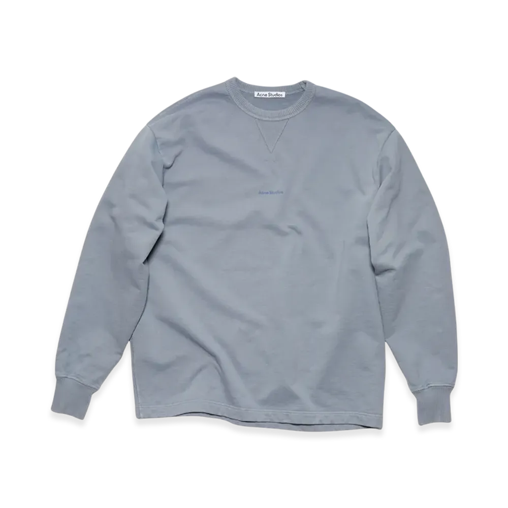Acne Studios Stamp Logo Sweatshirt "Steel Grey"