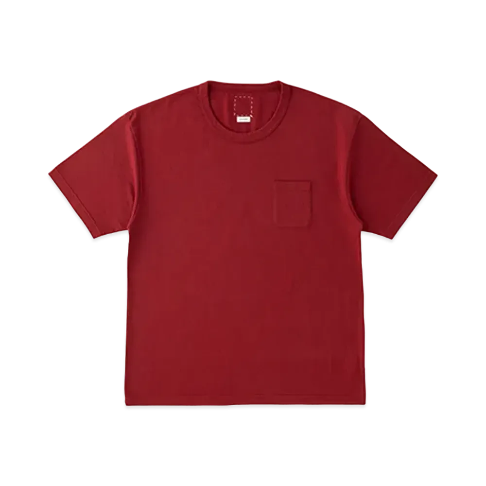 visvim JUMBO TEE S/S (C/WS) "Red"