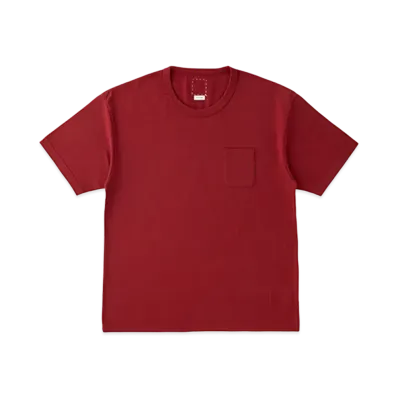 visvim JUMBO TEE S/S (C/WS) "Red"
