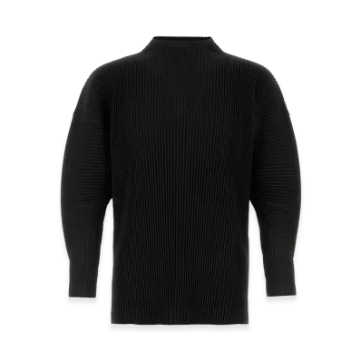 COMME des GARCONS HOMME Polyester Long Sleeve T-Shirt "Black"