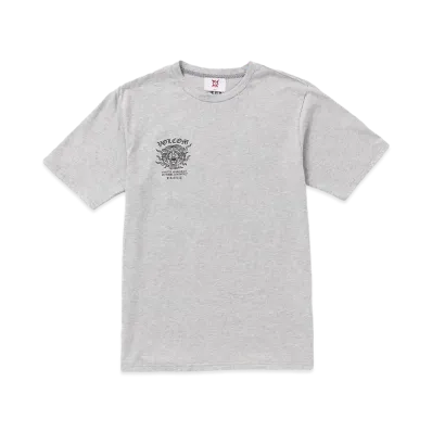 VOLCOM TOKYO TRUE FEATURED ARTIST YUSUKE TIGER SHORT SLEEVE T-SHIRT "CEMENT"