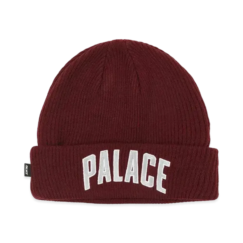 PALACE ARCH LOGO BEANIE "Burgundy"