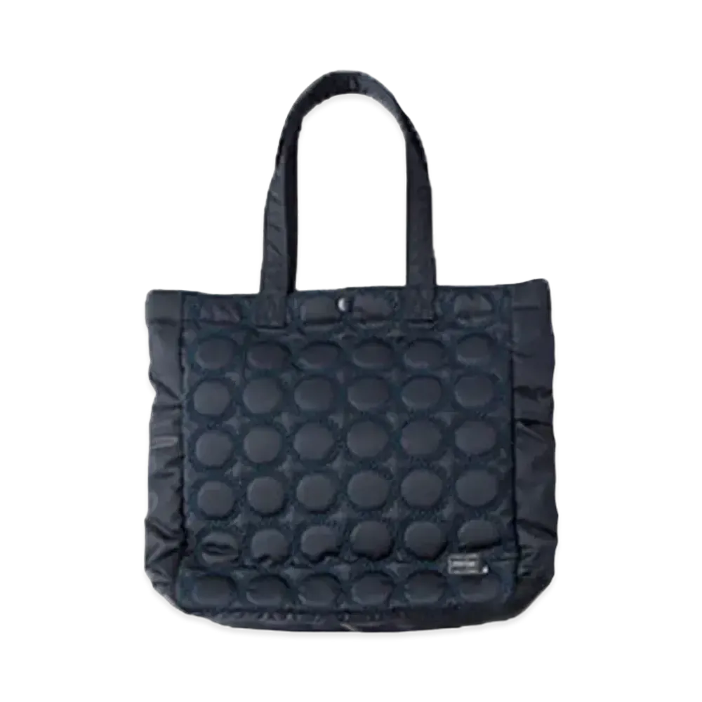 PORTER x mina perhonen 2Way Tote Bag L Tambourine "Navy"