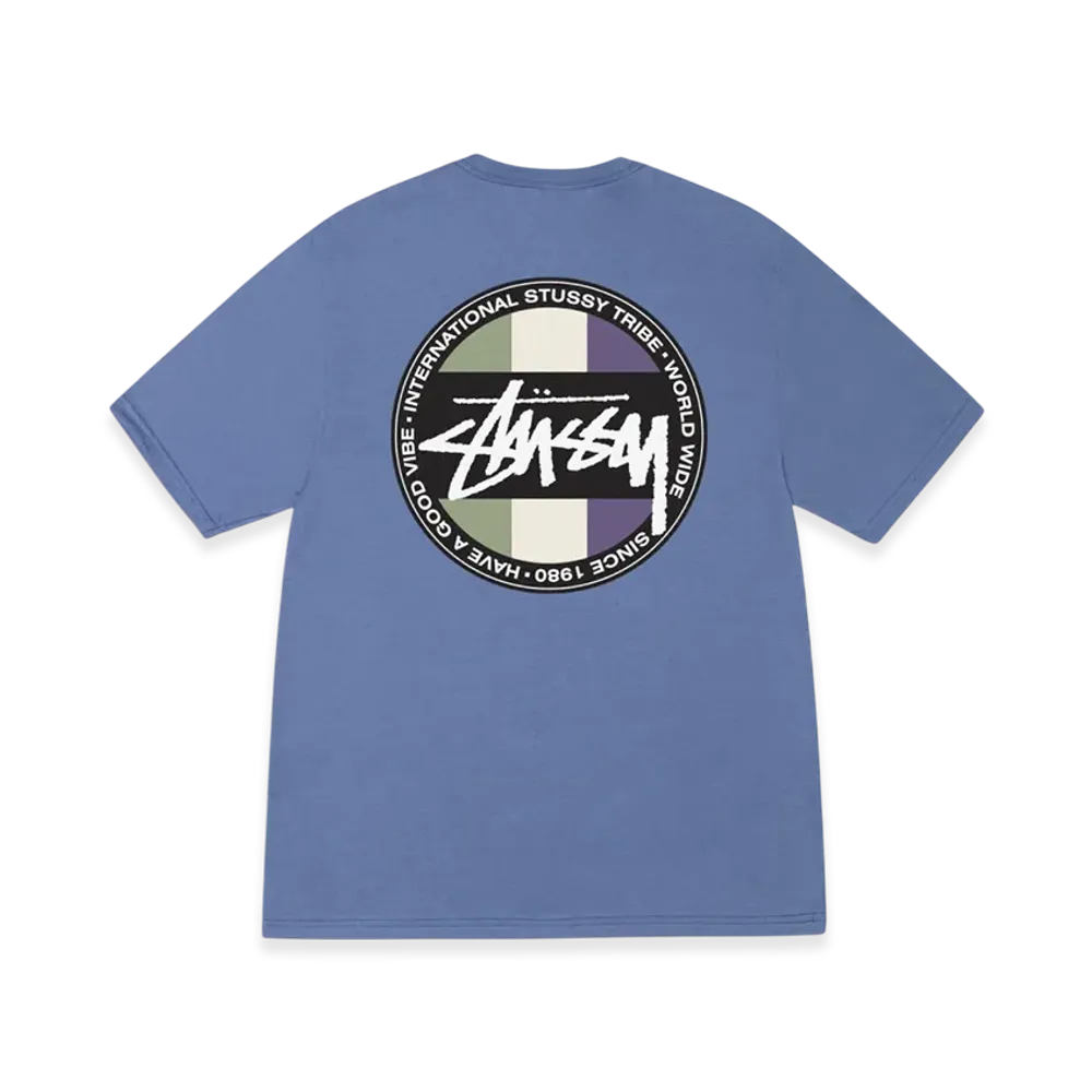 Stussy Classic Dot Tee "Storm"
