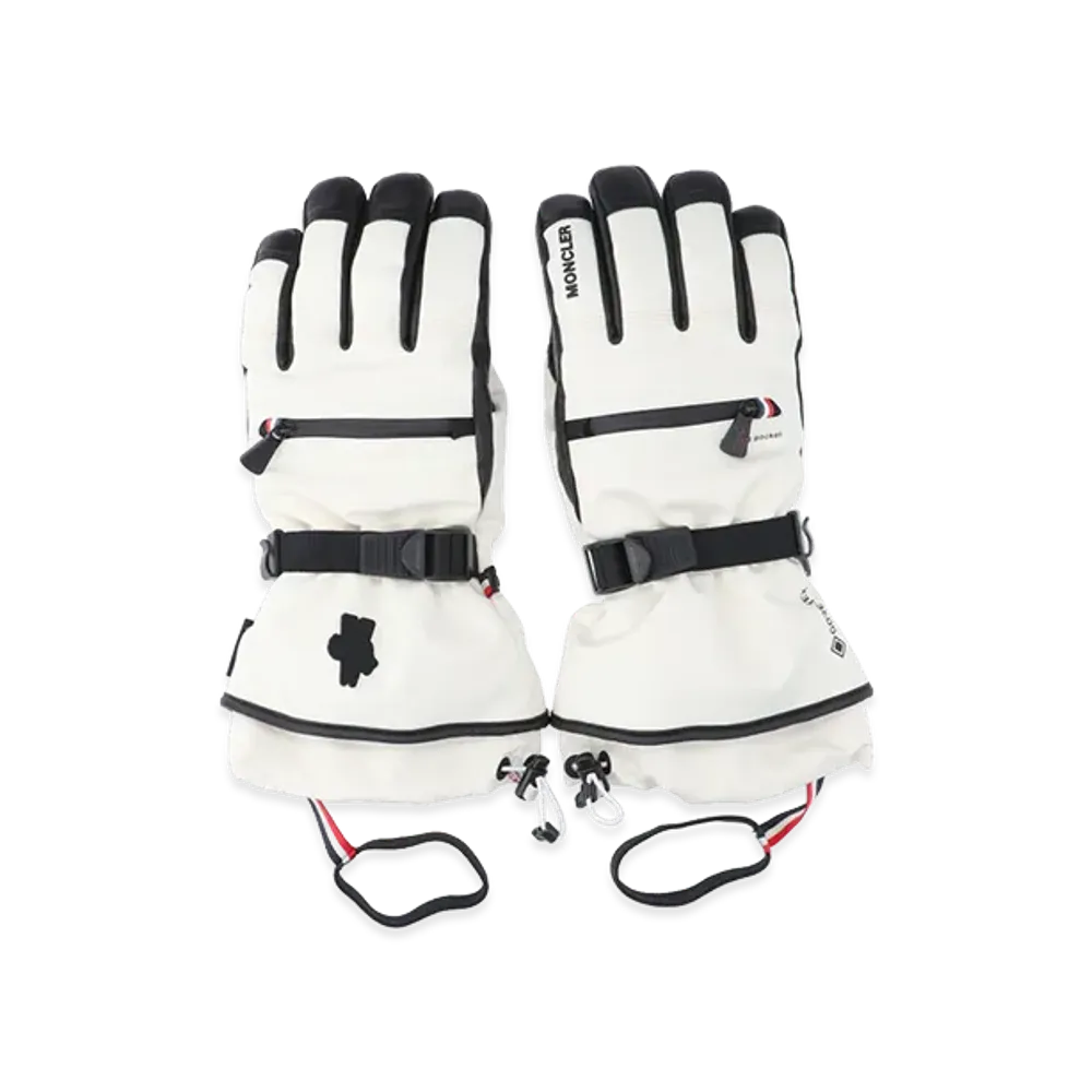 MONCLER Grenoble Gloves "White"
