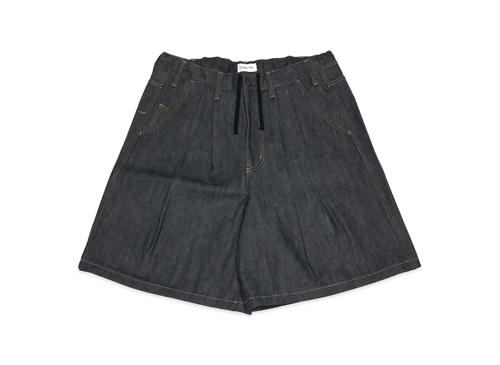 ALOUND Selvedge Denim Shorts "Black Denim"