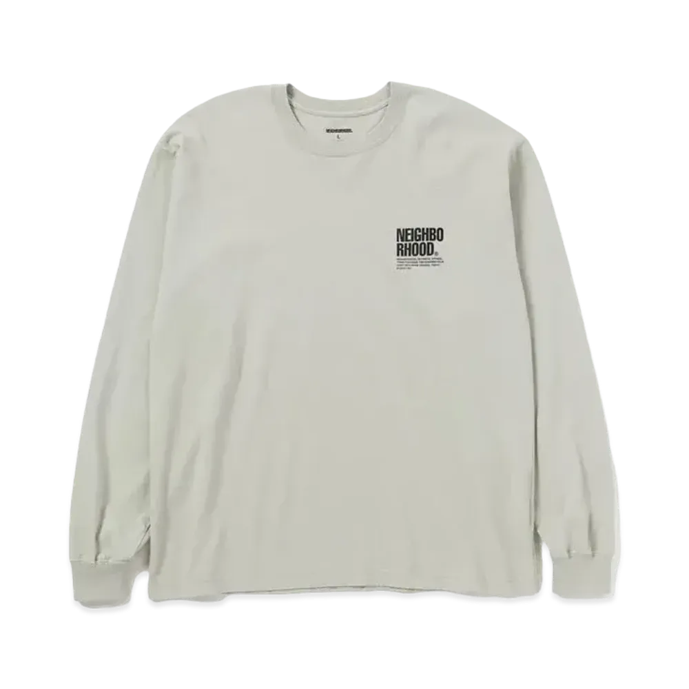 NEIGHBORHOOD NH . Tee LS-2 "Sage Green"