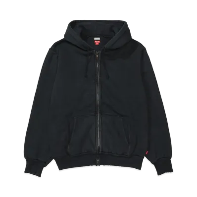 Supreme x A.PRESSE Vintage Zip Up Hooded Sweatshirt "Black"