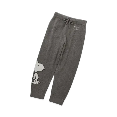 GELATO PIQUE x PEANUTS Homme Baby Moko Jacquard Pullover & Long Pants Set "Charcoal Gray"