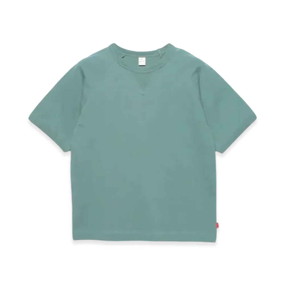 Healthknit Maxweight Sweat Short Sleeve T-Shirt "Teal Green"
