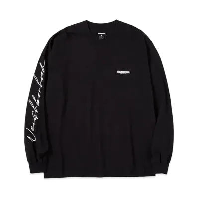 NEIGHBORHOOD NH-8 / C-TEE . LS "Black"