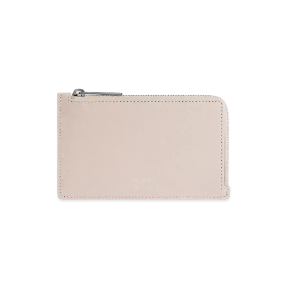BALENCIAGA Envelope Long Coin and Card Holder "Almond/Gray"