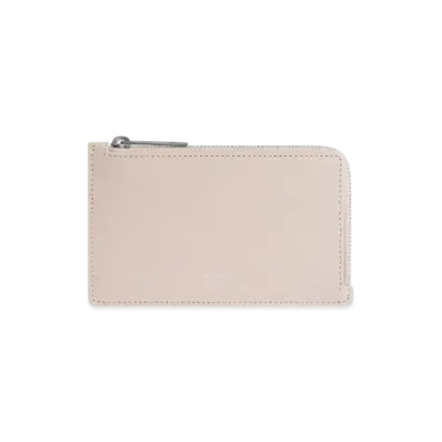 BALENCIAGA Envelope Long Coin and Card Holder "Almond/Gray"