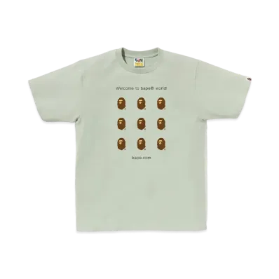 A BATHING APE Bapec Online ExclusiveBape.Com Tee "Green"