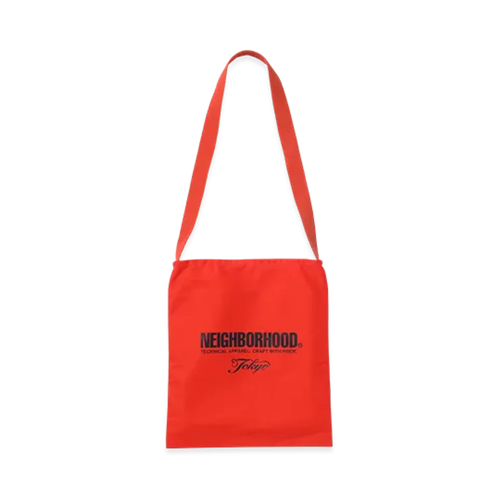 NEIGHBORHOOD Logo Shoulder Bag "Orange"