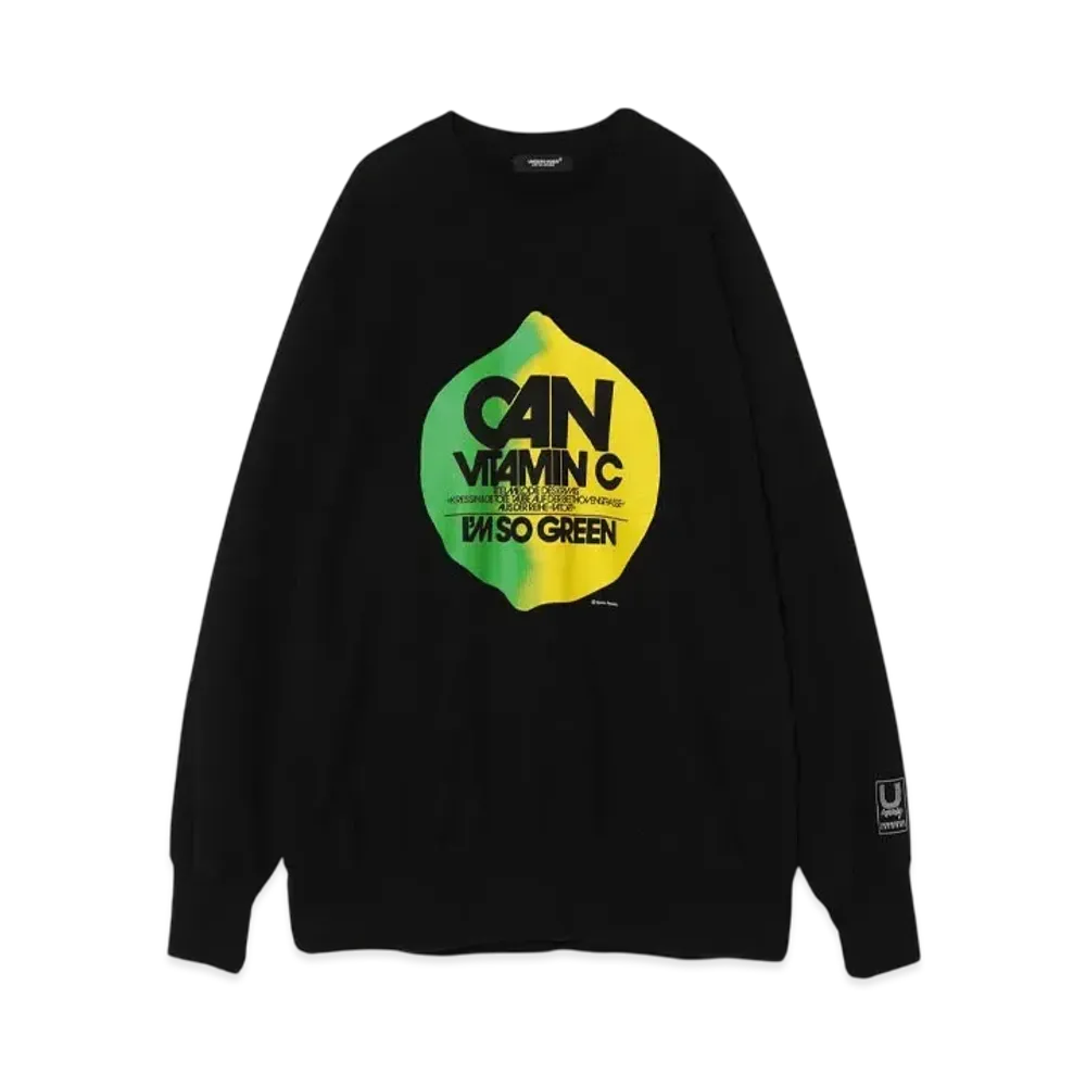 UNDERCOVER x CAN Cotton Sweatshirt Pullover "Black"