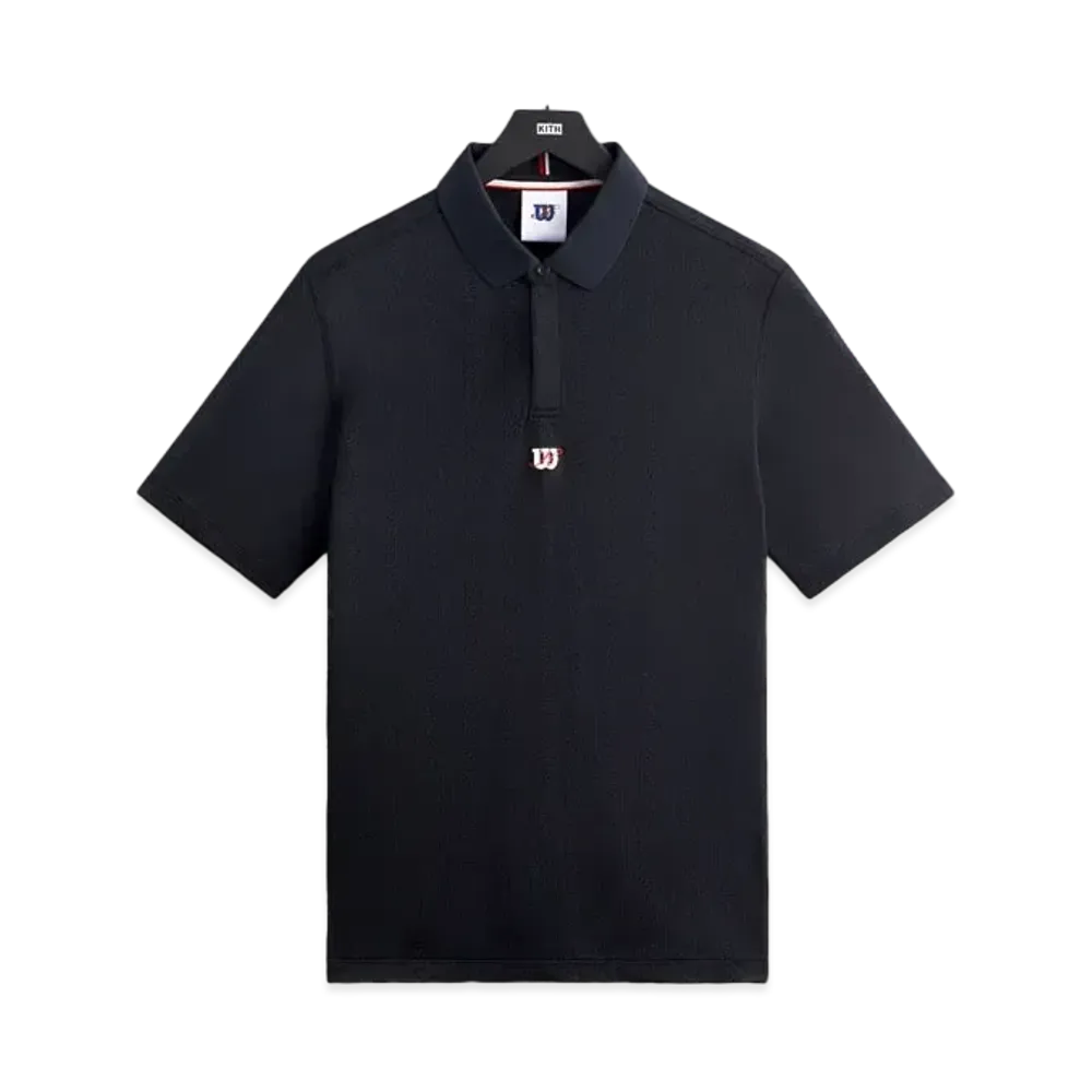 Kith x Wilson Game Point Seamless Polo "Black"
