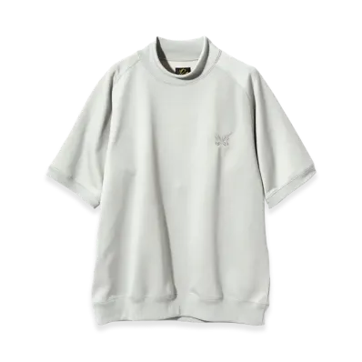 NEEDLES S/S Mock Neck T-Shirt "Ice White"