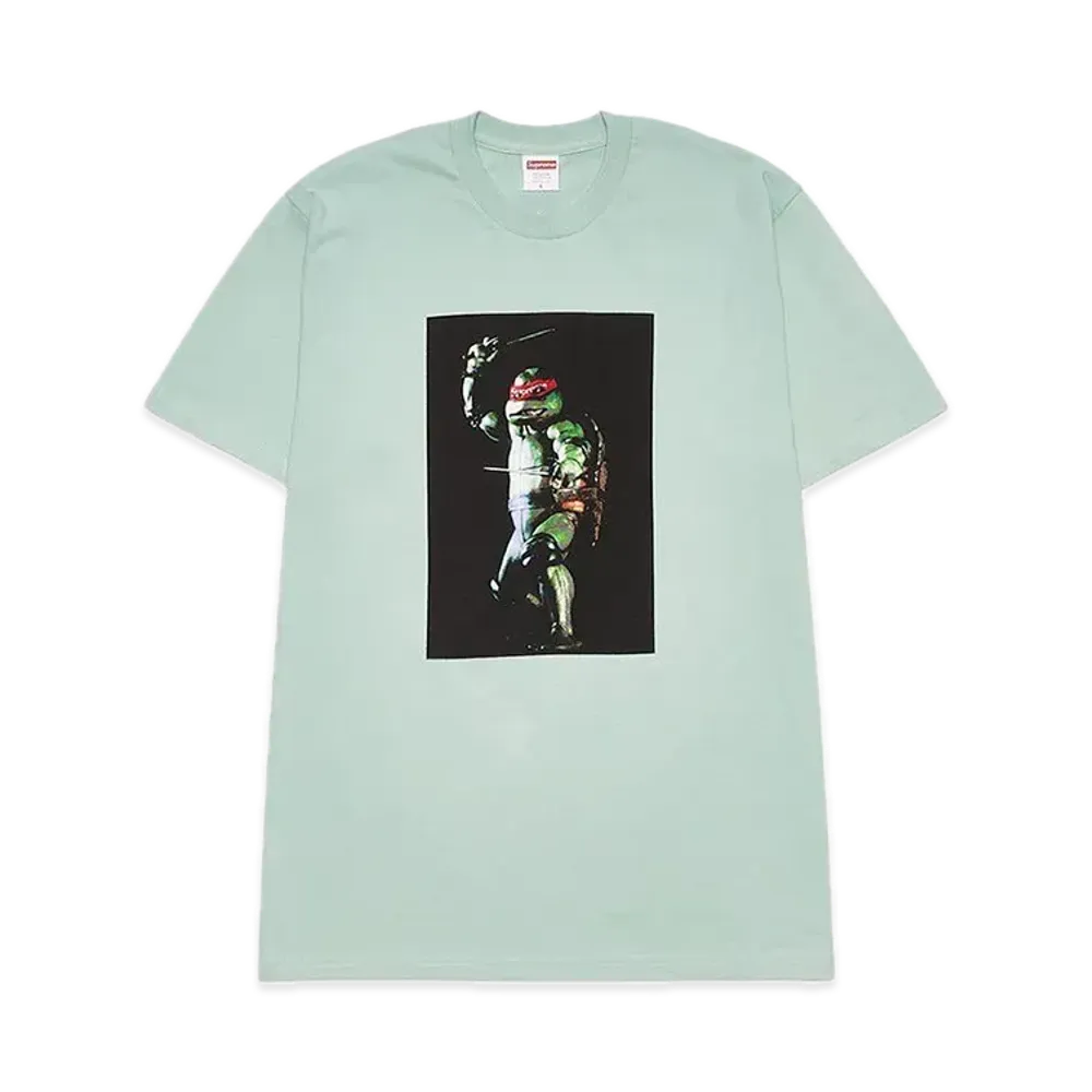 Supreme Raphael Tee "Pale Aqua"