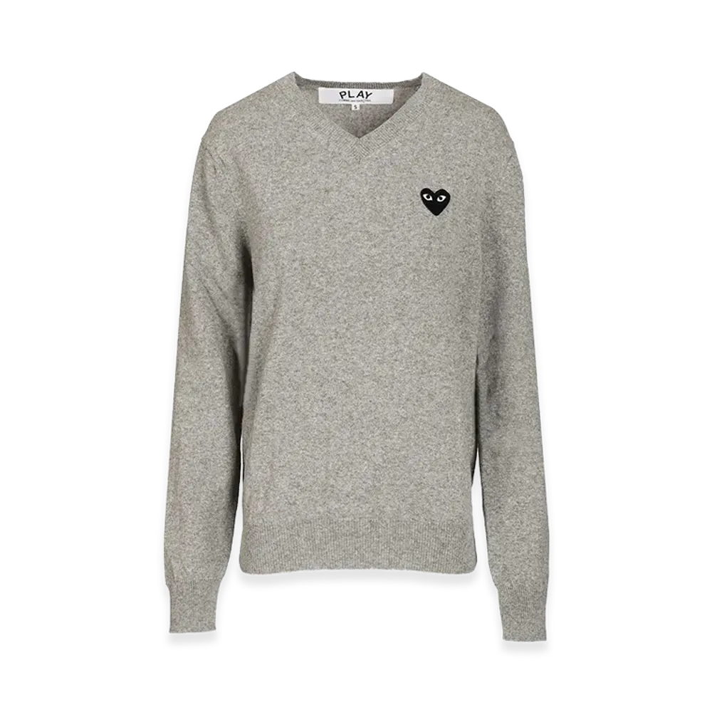 PLAY COMME des GARCONS Sweaters "Gray"