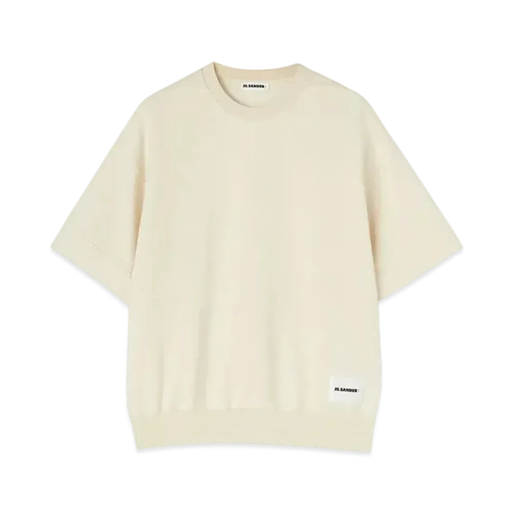 Jil Sander Men's Crew-Neck T-Shirt "Dune"