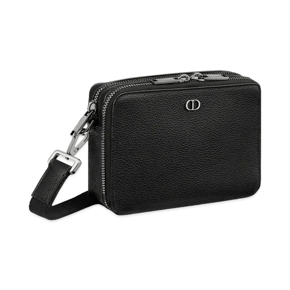 Dior Strap Pouch CD Icon Grade Calfskin "Black"