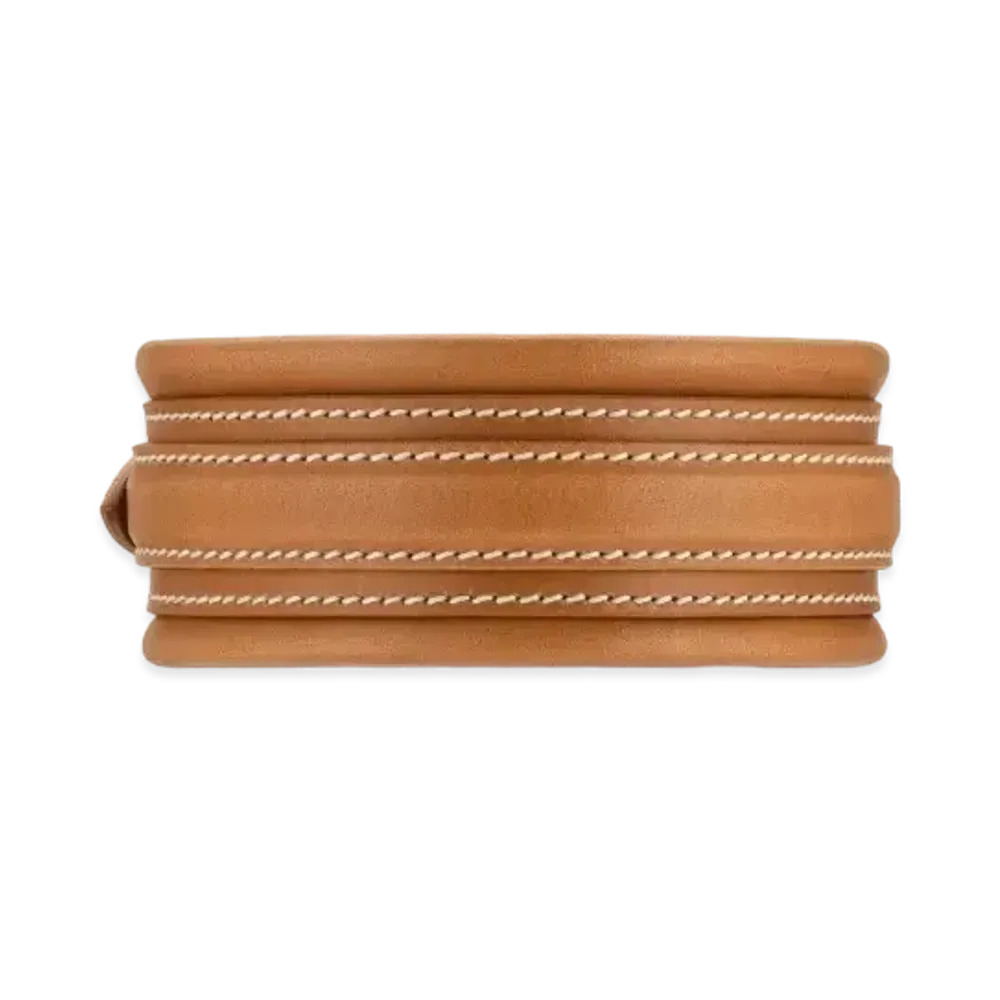 GUCCI Buckle Choker Necklace "Brown"