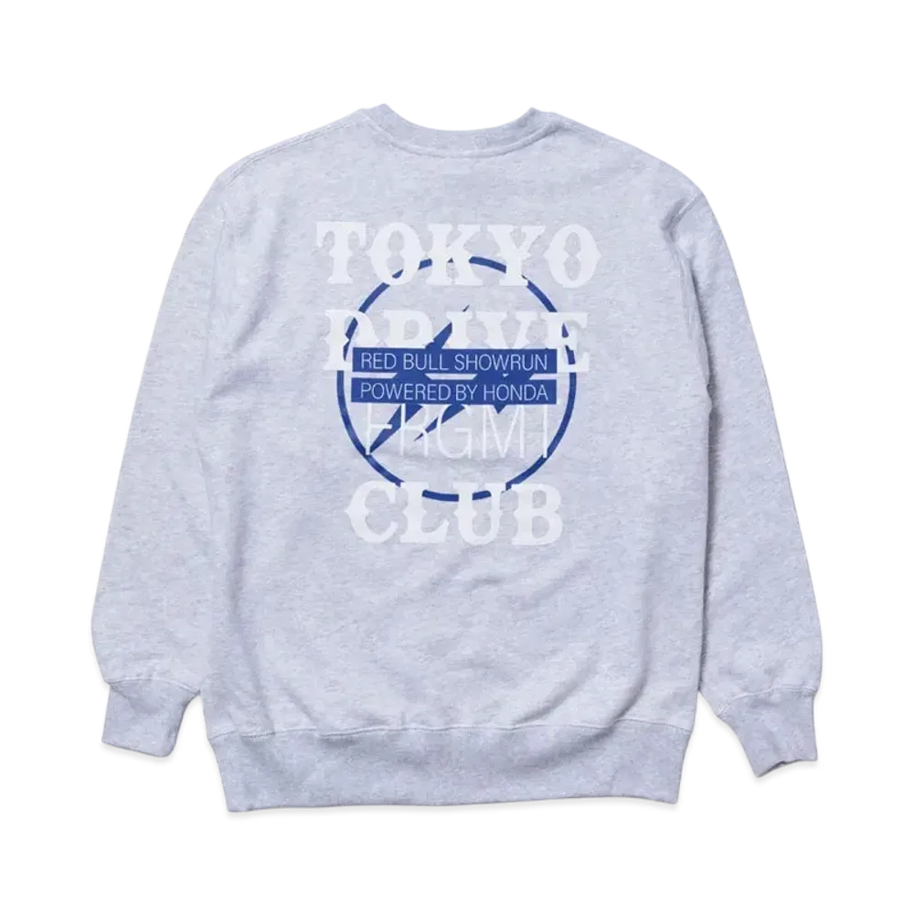 FRAGMENT x Red Bull x HONDA x TokyoDriveCarClub Sweatshirt "Ash Blue"