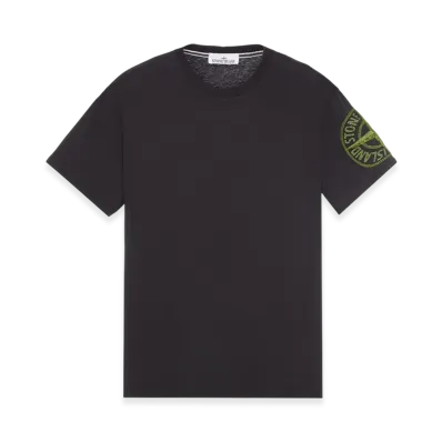 Stone Island 21578 20/1 Stitches One Embroidery T-Shirt - 23SS "Black"