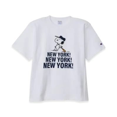 Champion x PEANUTS Reverse Weave Short Sleeve T-Shirt 25SS "White"