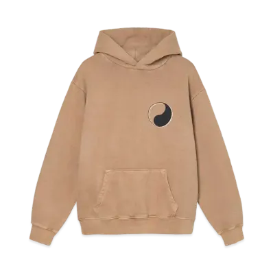 Stussy x OUR LEGACY DROP SHADOW PIG. DYED CREW "Khaki"