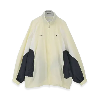 CLANE x Mizuno Water Repellent Track Jacket "Ivory"