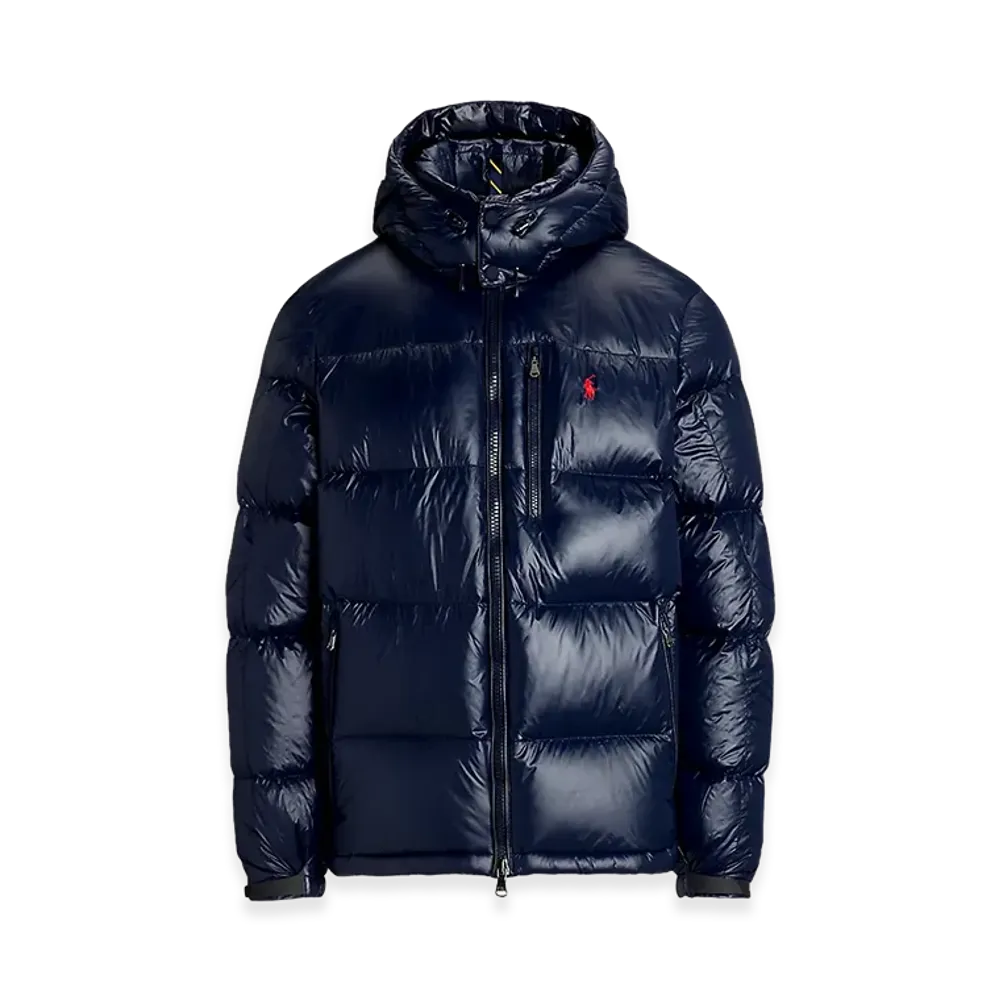 Polo Ralph Lauren The Gorham Glossed Down Jacket "Collection Navy Glossy"