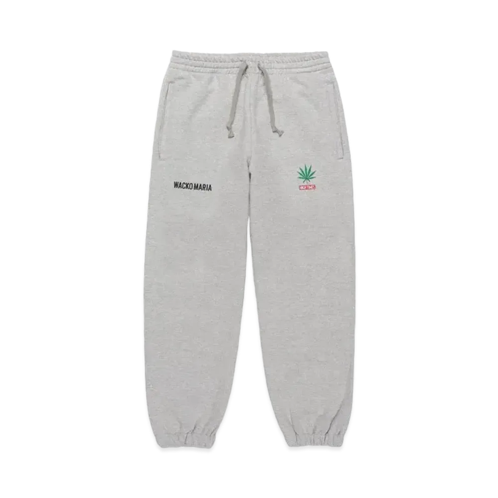 WACKO MARIA x High Times / Heavy Weight Sweat Pants "Gray"