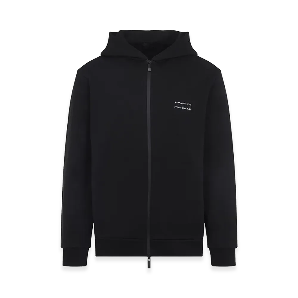 MONCLER Cotton Sweatshirt "Black"