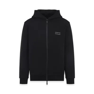 MONCLER Cotton Sweatshirt "Black"