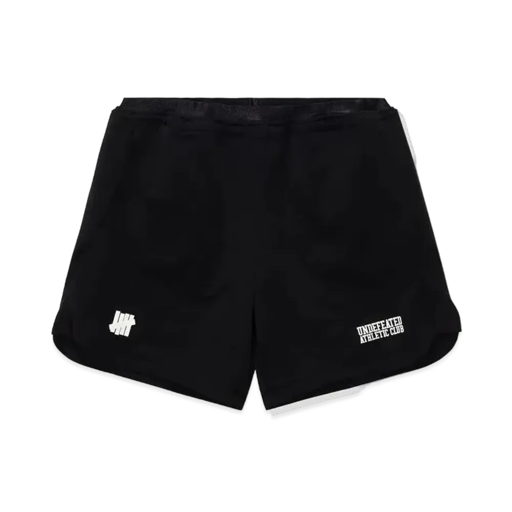 UNDEFEATED UACTP Dual Logo Running Short "Black"