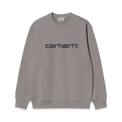 Carhartt WIP Carhartt Sweat "Shady Grey/Dark Navy"