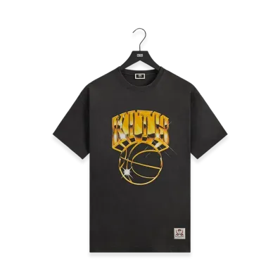 Kith x the New York Knicks Gold Vintage Jones Tee "Black"