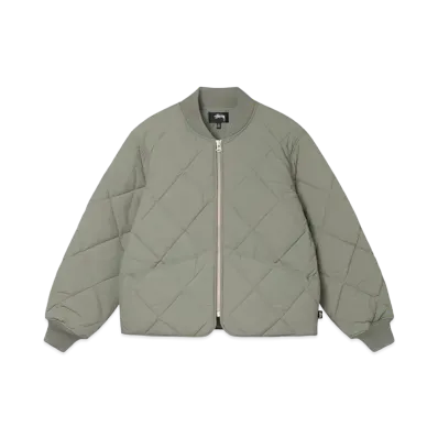 Stussy Dice Quilted Liner Jacket "Olive"